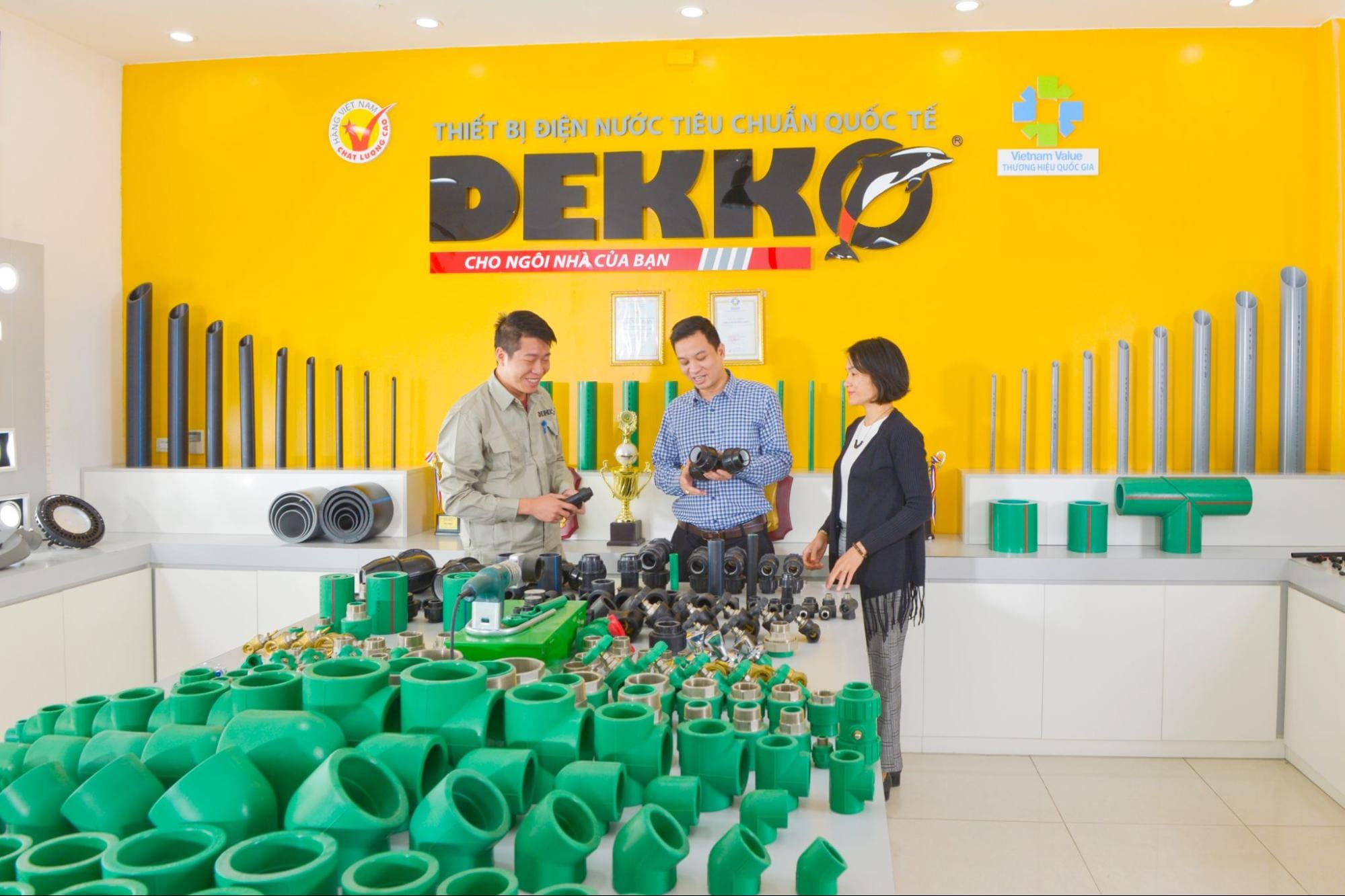 Dekko sản xuất các sản phẩm van nước PPR có độ bền, tuổi thọ cao